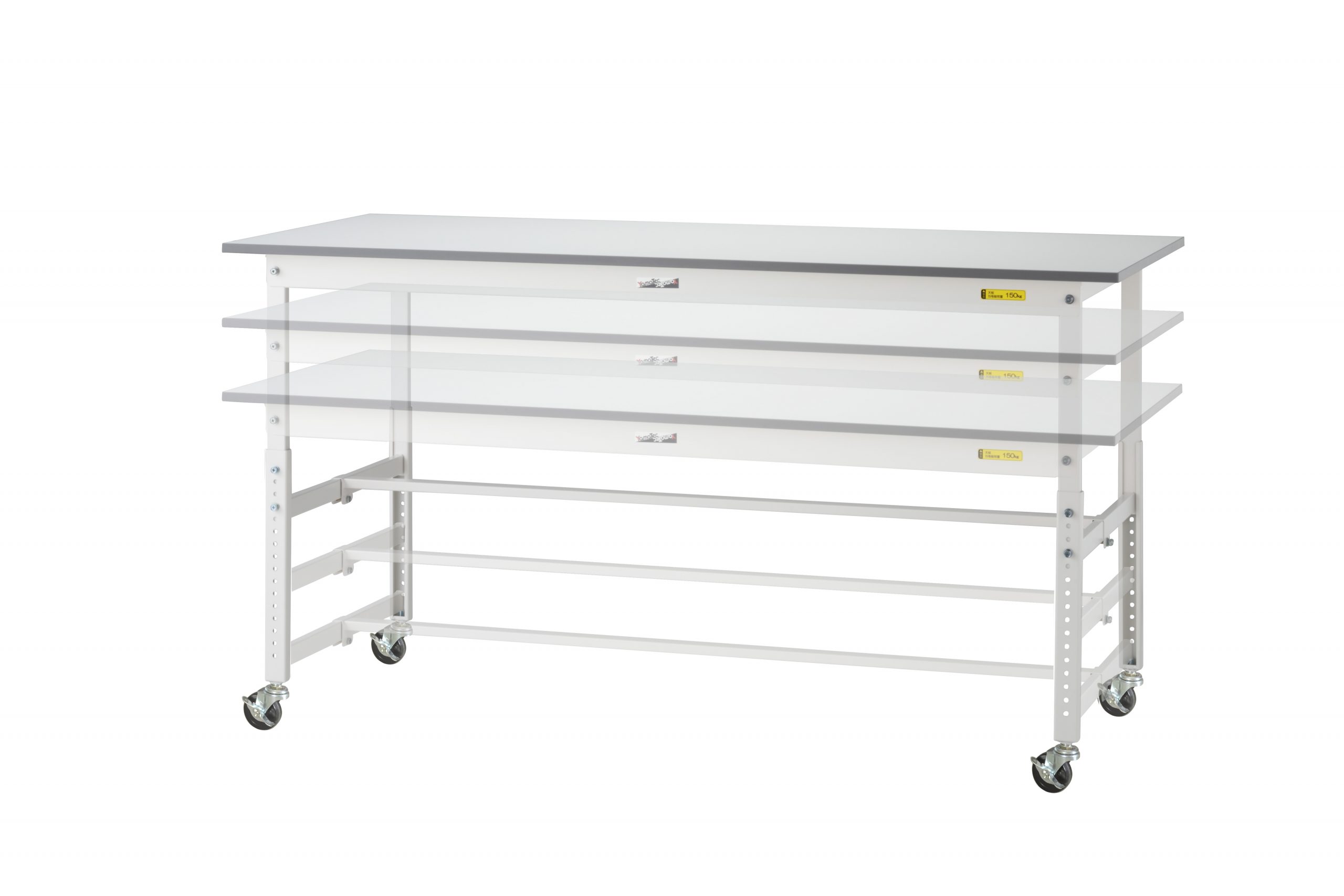 トラスコ中山 株 TRUSCO AEM型高さ調節作業台 1800X750XH650-950 Φ75キャスター付 AEM-1800C75 期間限定 ポイント10倍 ポイント10倍トラスコ中山(株) TRUSCO 軽荷重作業台高さ