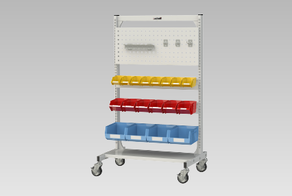 ####u.ヤマキン/山金工業 マルチパーツハンガー 間口1200サイズ 両面タイプ 固定式 組立式 ○u.ヤマキン⁄山金工業 MPR-1214-BDマルチパーツハンガー 間口1200